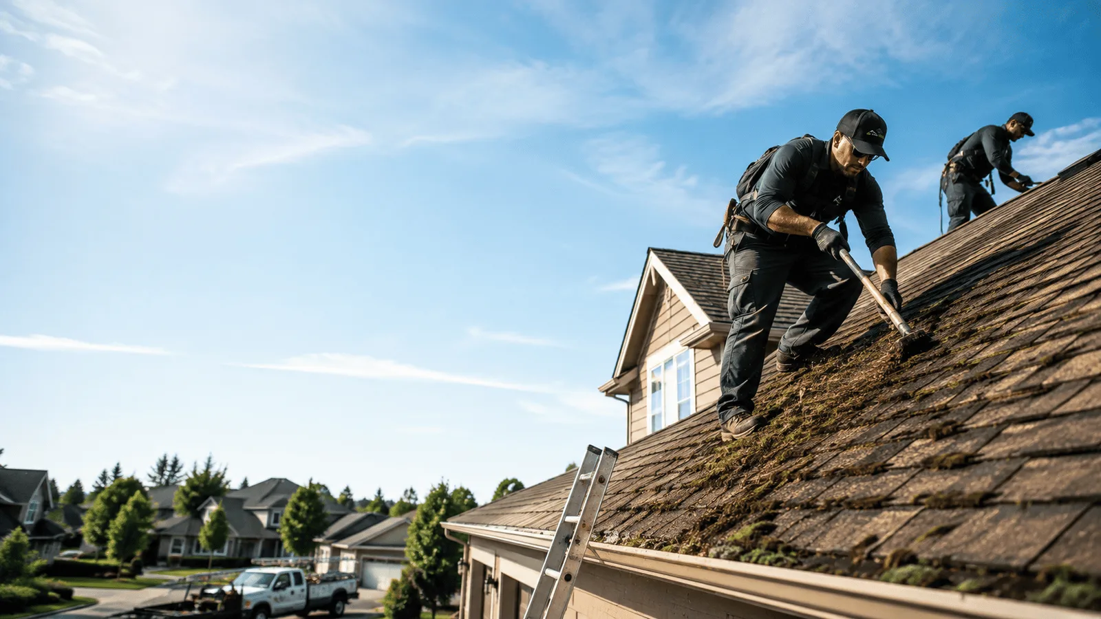Roof Moss Removal in Boylston, MA near me